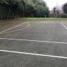 WBCS Cleaning Services - WBCS - tennis court before