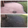 WBCS Cleaning Services - WBCS - before and after cleaning block paving