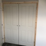 J C Rutter Carpentry, Joinery & Property Improvements - Created and built a double wardrobe in an alcove to maximise space