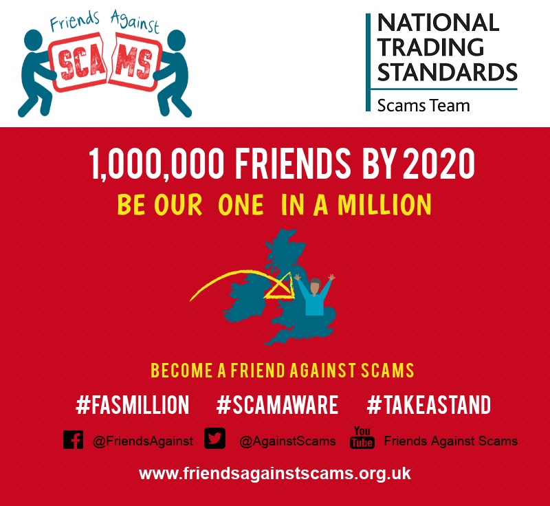 Friends Against Scams one million